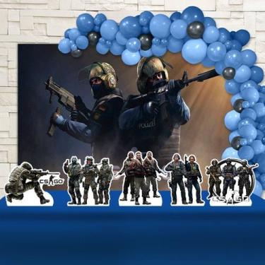 Imagem de Kit Festa Ouro CS Go - IMPAKTO VISUAL