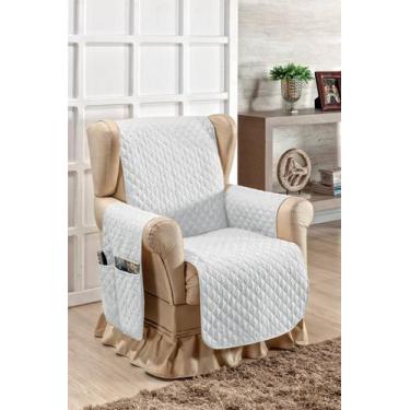 Imagem de Capa Protetor Para Sofá 1 Lugar Poltrona Do Papai Matelada Face Unica 