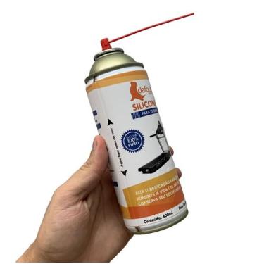 Imagem de Silicone Profissional Spray Para Lubrificar Esteira Elétrica 400ml Ret