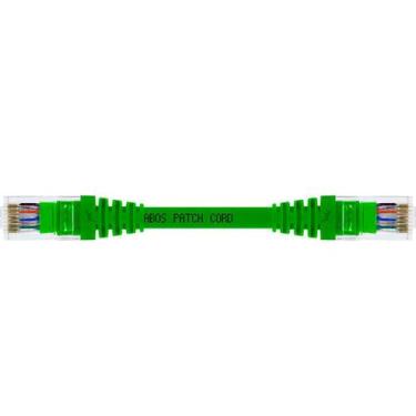 Imagem de Cabo De Rede 15 Centímetros Patch Cord Cat6 UTP Giga 100% Cobre 10GBPs