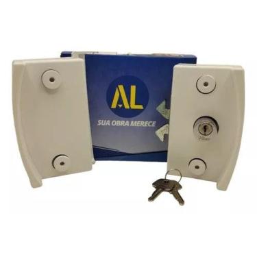 Imagem de Kit 11 - fechadura para janela v/v blindex 4 folhas - AL FERRAGENS 