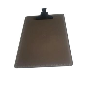 Imagem de Prancheta Fume Oficio Garra Acrílico Com Régua - NovaCril