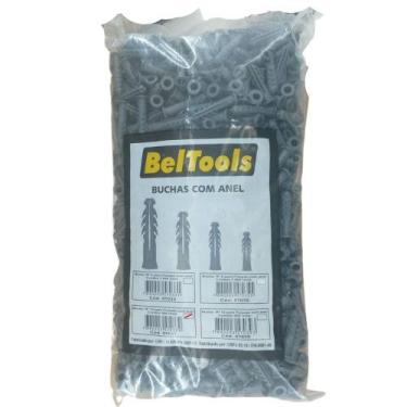 Imagem de Bucha Com Anel S10 Para Parede De Tijolo Maciço 500 Peças - Beltools