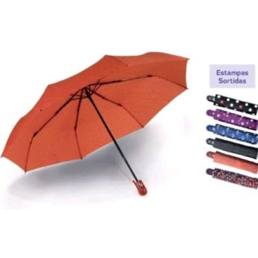 Imagem de Guarda chuva automatica abre e feha automatitica leve e reforçada de v