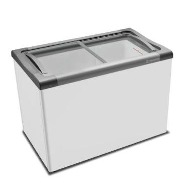 Imagem de Freezer Expositor Horizontal Metalfrio 230L Branco NF30SBD001 110V 110