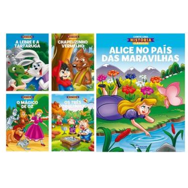 Imagem de Coleção Conte Uma História  5 Livros Clássicos - Grande 20x27cm - bich