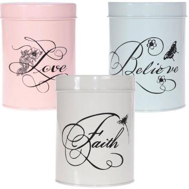 Imagem de Pote Vintage Aço Esmaltado com Tampa 900ml