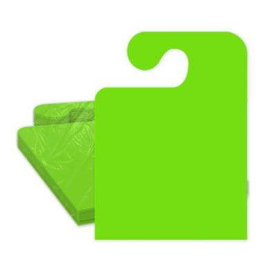Imagem de Pacote com 50 etiquetas de pendurar espelhadas em branco para revendedor de carros que você escolher cor (verde)