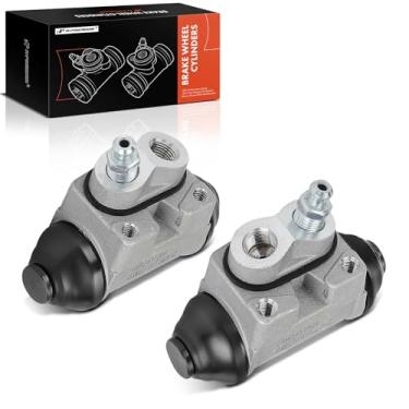 Imagem de A-Premium Cilindro de roda de freio a tambor do passageiro traseiro compatível com modelos Hyundai - Elantra 1992-2000, Sonata 1994-1998, Accent 1995-1999, Tiburon 1997-2001, conjunto de 2 peças