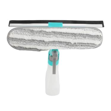 Imagem de Kit de Rodo de Janela, Spray Multifuncional 4 Em 1, Limpador Compacto Com Pano de Limpeza, Rodo e Esponja Absorvente