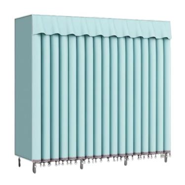 Imagem de Guarda-roupa Armário portátil para pendurar roupas, armário temporário para sala de estar, lindo armário de armazenamento para quarto armário