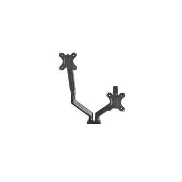 Imagem de Suporte De Mesa Bluecase Ergo Flexy Para Dois Monitores, 12" a 32", Tri-Articulado, Pis...