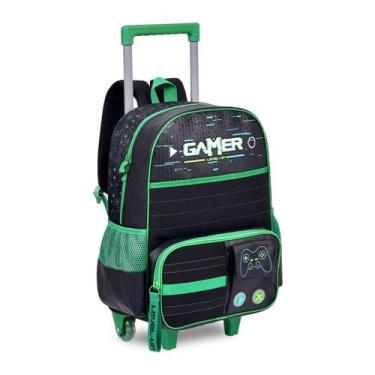 Imagem de Mochila Carrinho Video Game Infantil Bolsa Escola Menino Gam - Clio