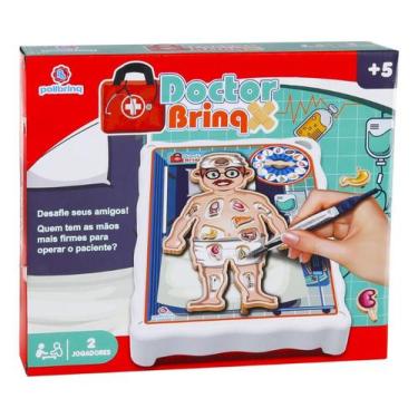 Imagem de Jogo Doctor Brinq Brinquedo Operação Cirurgia Interativo Polibrinq