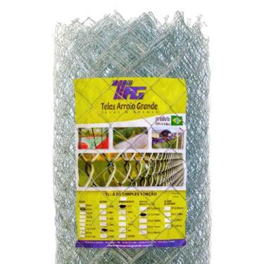 Imagem de TELA SIMPLES TORÇÃO MALHA 70x70mm FIO BWG 16 (1,65mm) RL 25X1,2m - TAG