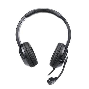 Imagem de Headset com Fio HF600 Conexão P3 e USB - PH427 - Multilaser, Preto