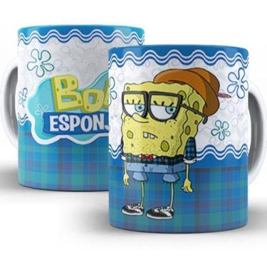 Imagem de Caneca Xicara Personalizada Bob Esponja - X-Colour, 6