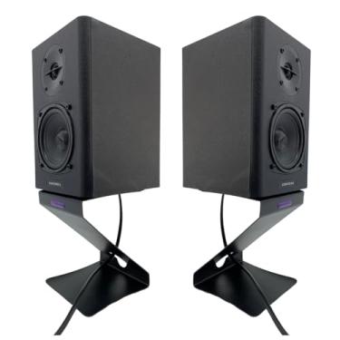 Imagem de Kit 2 Suportes Monitor Som Audio Caixa Estúdio Yamaha Alto Falando Home Office M-Aúdio Acústico