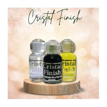 Imagem de Óleo Reparador de Pontas e Finalizador Cristal Finish, Diamante, 3pçs