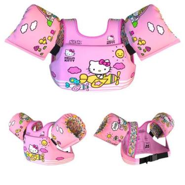 Imagem de Boia Infantil Hello Kitty com Colete Salva Vidas Nash