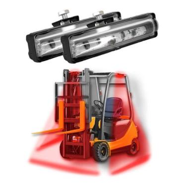 Imagem de Kit 2 Farol Barra Led Red Zone 20w Empilhadeira Universal - BRIWAX