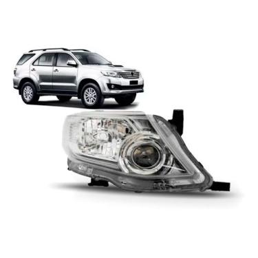 Imagem de Farol cromado hilux sw4 2012 2013 2014 2015 - SP ACESSÓRIOS, Direito