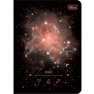 Imagem de Caderno Grampeado Magic Tilibra 32 Folhas Pautado Capa Flexível Metalizado Sortido