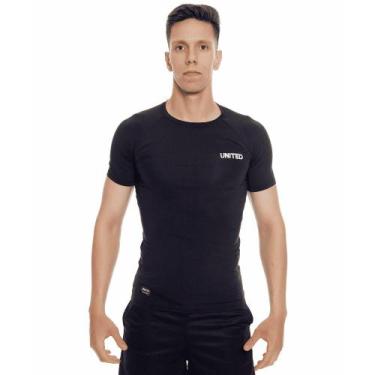 Imagem de Camiseta de compressão térmica Manga Curta United Proteção Solar FPS 5