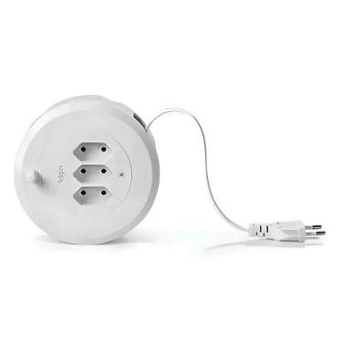 Imagem de Extensao Eletrica Elgin Carretel De 3 Tomadas Com 5 Mestros