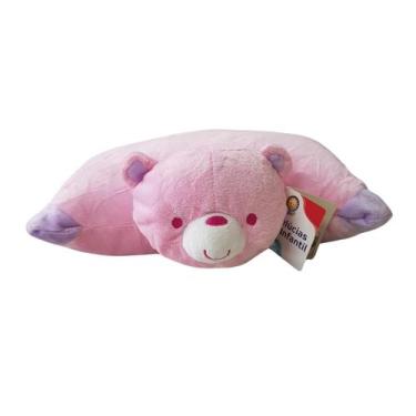 Imagem de Encosto Protetor de Cabeça do Bebê Travesseiro que Vira Pelúcia  KitSt