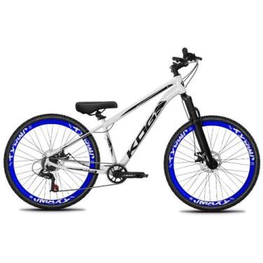 Imagem de Bicicleta Aro 29 KOG 1X7 Tipo Freeride Viking Hupi Gios, Branco, Adesi