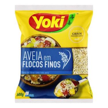 Imagem de Aveia em flocos finos Yoki Flocos finos 500g