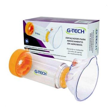 Imagem de Espaçador G-tech Com 2 Mascaras Adulto E Infantil, Branco