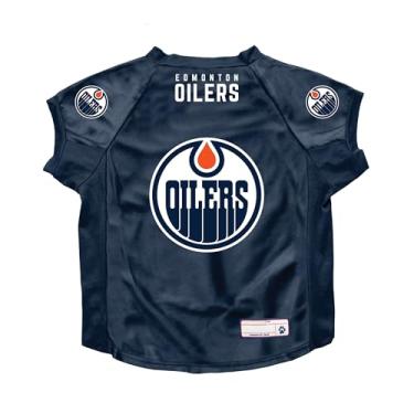 Imagem de Littlearth Camiseta elástica NHL Edmonton Oilers, cor do time, cachorro grande