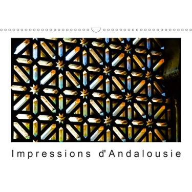Imagem de Impressions d'Andalousie (Calendrier mural 2021 DIN A3 horizontal): L'Andalousie attire avec l'Alhambra, la mosquée, Ronda ainsi que la Costa del Sol ... par an... (Calendrier mensuel, 14 Pages)