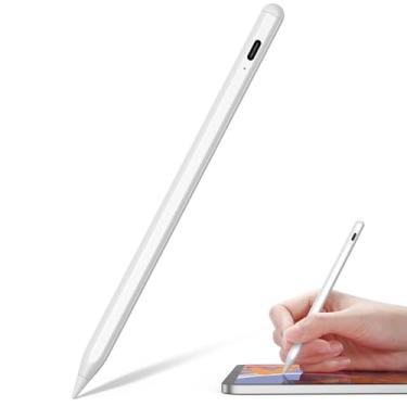 Imagem de Caneta Stylus 2018-2023 - NTHJOYS para Apple Pencil com rejeição de palma, magnética, sensibilidade de inclinação, funciona para Pro 27.9 cm/32.8 cm, Mini 5/6, Air 3/4/5