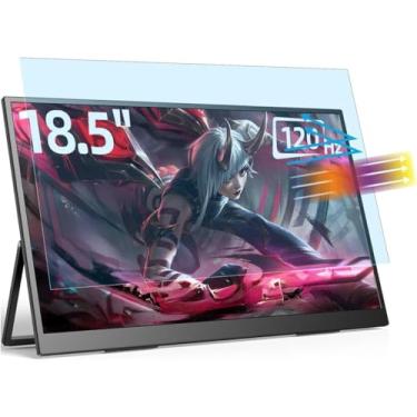 Imagem de Protetor de tela portátil de 47.0 cm para monitor portátil UPerfect/VisionOwl/InnoView/HGFRTEE/47.0 cm, tensão ocular, antirreflexo de luz azul, anti-impressão digital