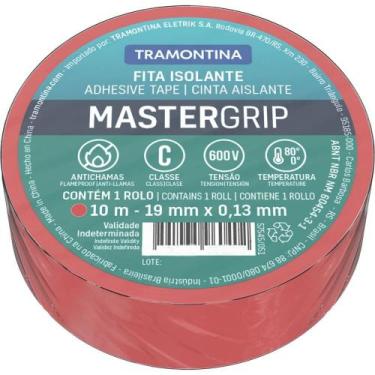 Imagem de Fita Isolante Vermelha 13mm x 10 Metros - 57545051 - TRAMONTINA