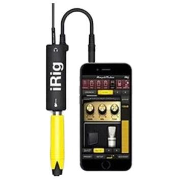 Imagem de Irig Interface De Áudio Adaptador Conversor para Guitarra Baixo Microf