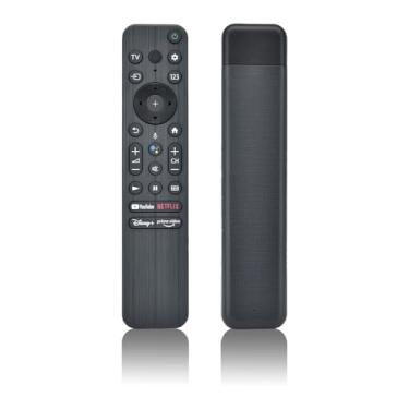 Imagem de JISOWA Controle remoto de voz de substituição universal para Smart TV Sony Bravia KD-43X80K RMF-TX800U XR-50X90S KD-75X80CK RMF-TX900U XR-75Z9K XR-48A90K XR-55X90K KD-50X85K KD-55X80K 1-0133 -691 24