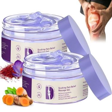 Imagem de Gel roxo para dor nas articulações Kresin, gel de massagem calmante para alívio da dor, creme reparador de juntas roxo, calmante eficaz para costas, pescoço, mãos e pés