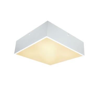 Imagem de Plafon Taschibra Quadra Quadrado 4xe27 Bivolt Branco