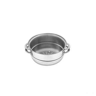 Imagem de Cozi-vapore Tramontina Solar Em Inox Com Alças 16 Cm 1,6 L Tramontina