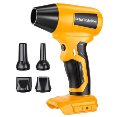 Imagem de Taingwei Soprador De Folhas Sem Fio Para Dewalt, Bateria 20 V - Motor Escovas Alta Velocidade, 130.000 Rpm, Design Leve E Portátil. Remove Folhas, Poeira, Neve, Cuidados Com O Gramado, Limpeza Pátio