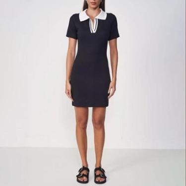 Imagem de Vestido Curto Colcci Gola Polo Feminino-Feminino