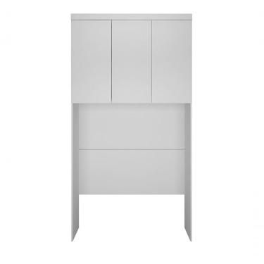 Imagem de Modulado Aéreo Solteiro 3 Portas - Linea-branco - Móveis Novo Horizonte