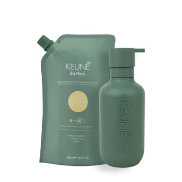 Imagem de Kit Keune So Pure Restore Shampoo Refil e Dispenser Frasco (2 produtos)