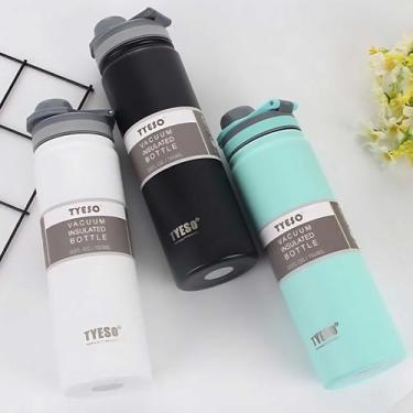 Imagem de Garrafa Térmica Aço Inox Portátil 769ml isolamento duplo Café Suco Águ