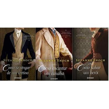 Imagem de KIT 3 LIVROS Suzanne Enoch TRILOGIA DOS CANALHAS Como salvar um herói 