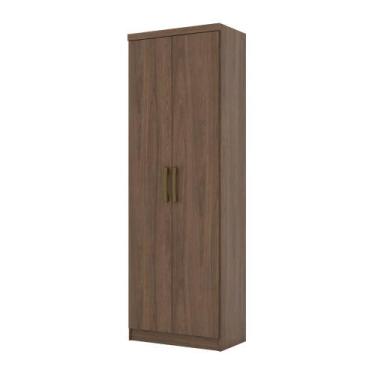 Imagem de Armário Multiuso 2 Portas Margarida Henn - Castanho